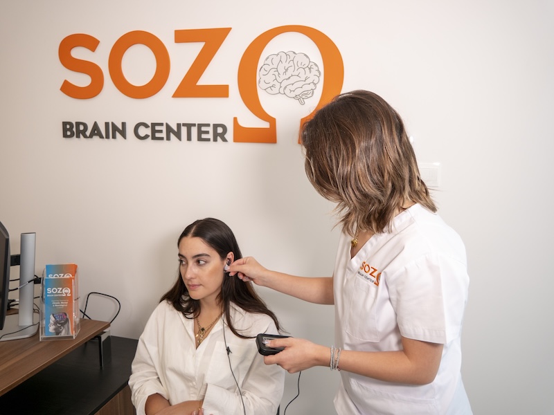 tVNS-Gerät zur transkutanen aurikulären Vagusnervstimulation